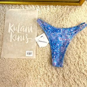 NWT Santorini Twin Strap Cheeky Bikini Bottoms